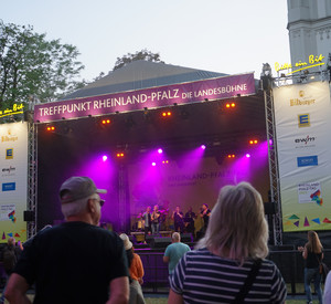 Landesbühne "Treffpunkt Rheinland-Pfalz" auf dem RLP-Tag 2023 in Bad Ems